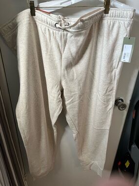 Goodfellow & Co Cream Drawstring Sweatpants **BIG Size 4Xl*** super soft comfy